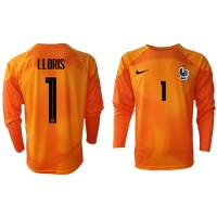 Maglie da calcio Francia Hugo Lloris #1 Portiere Prima Maglia Mondiali 2022 Manica Lunga
